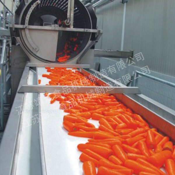 胡蘿蔔濃縮汁生産現場