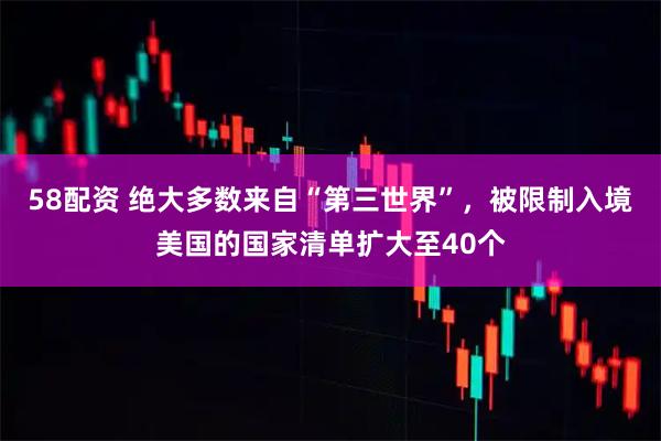 58配资 绝大多数来自“第三世界”，被限制入境美国的国家清单扩大至40个
