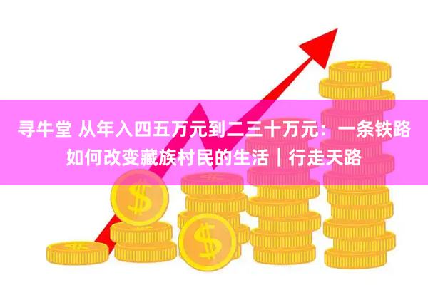 寻牛堂 从年入四五万元到二三十万元：一条铁路如何改变藏族村民的生活｜行走天路